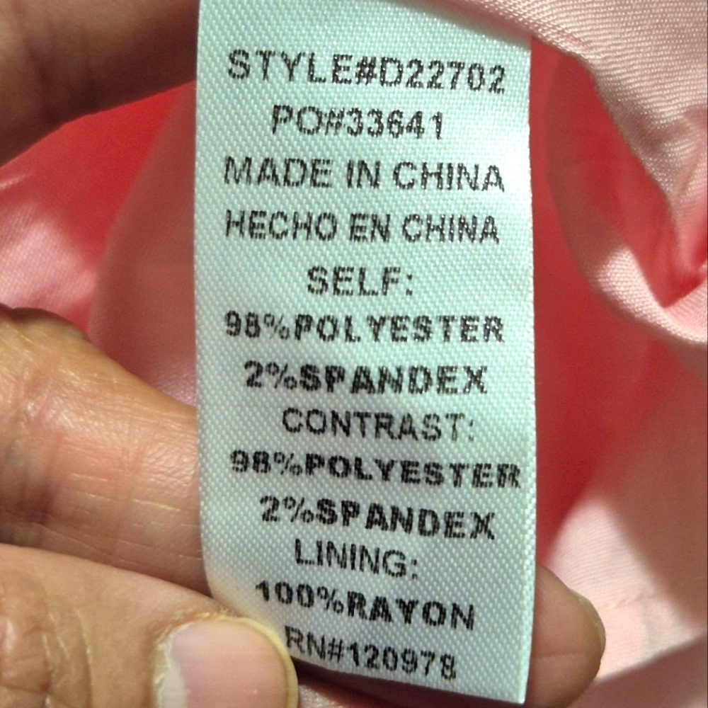 Entro Pink Mini Dress..SIZE:M - Picture 13 of 13